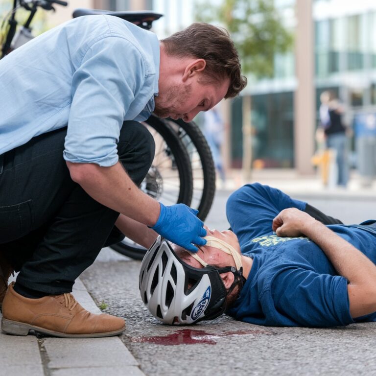 a photo of a good samaritan helping out an injured q3yyWPaPSzKC4G7u21Mq4w ZocklWyBTUOb8ofZzvy8Lg